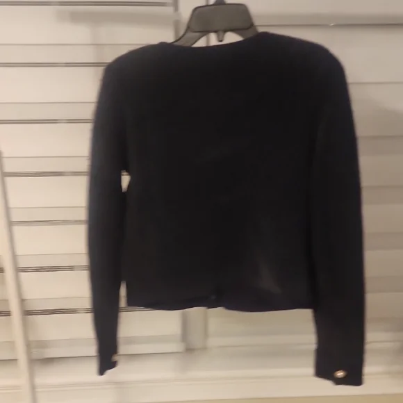 ELIE TAHARI Eclipse Cardigan with Gold Buttons Size S - Picture 4 of 5